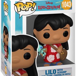 DISNEY: LILO & STITCH – POP FUNKO VINYL FIGURE LILO W/ SCRUMP 9CM