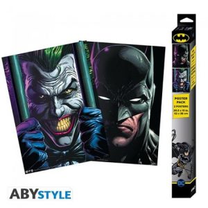 ABYDCO858 – DC COMICS – BATMAN AND JOKER – SET 2 CHIBI POSTER (52X38)