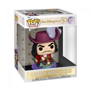 DISNEY: 50TH ANNIVERSARY – POP FUNKO VINYL FIGURE RIDE 109 HOOK ON PETER PAN FLIGHT