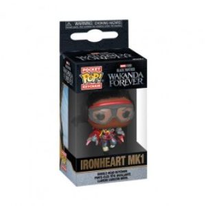 MARVEL: BLACK PANTHER – WAKANDA FOREVER – POP FUNKO VINYL KEYCHAIN IRONHEART MK1 4CM