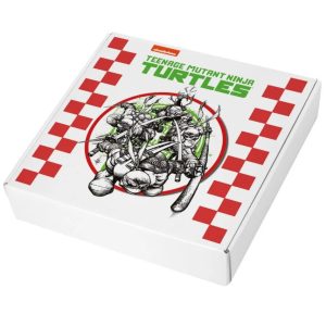 TEENAGE MUTANT NINJA TURTLES DELUXE 1 + Box “Pizza” Contenitore