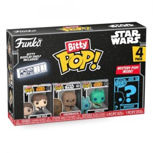STAR WARS – FUNKO BITTY POP VINYL FIGURE – HAN SOLO (4PK)